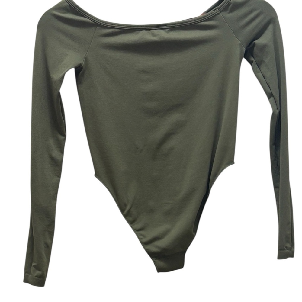 La Senza Cut Out Back Olive Bodysuit Women’s Small